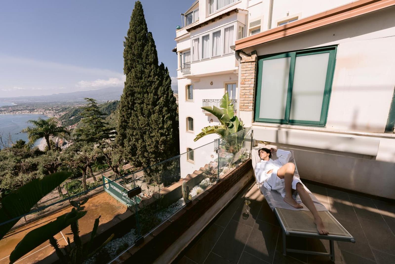 Hotel Villa Paradiso Taormina Esterno foto